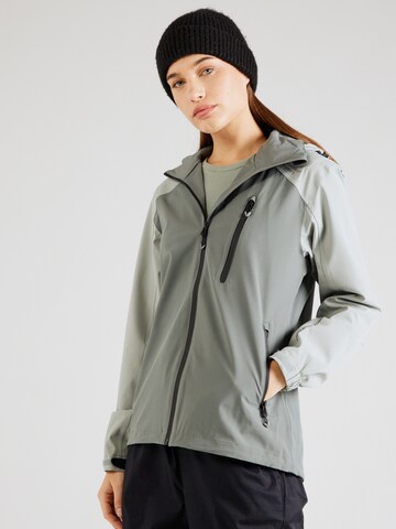 Weather Report Outdoor jacket 'Camelia' in Green: front