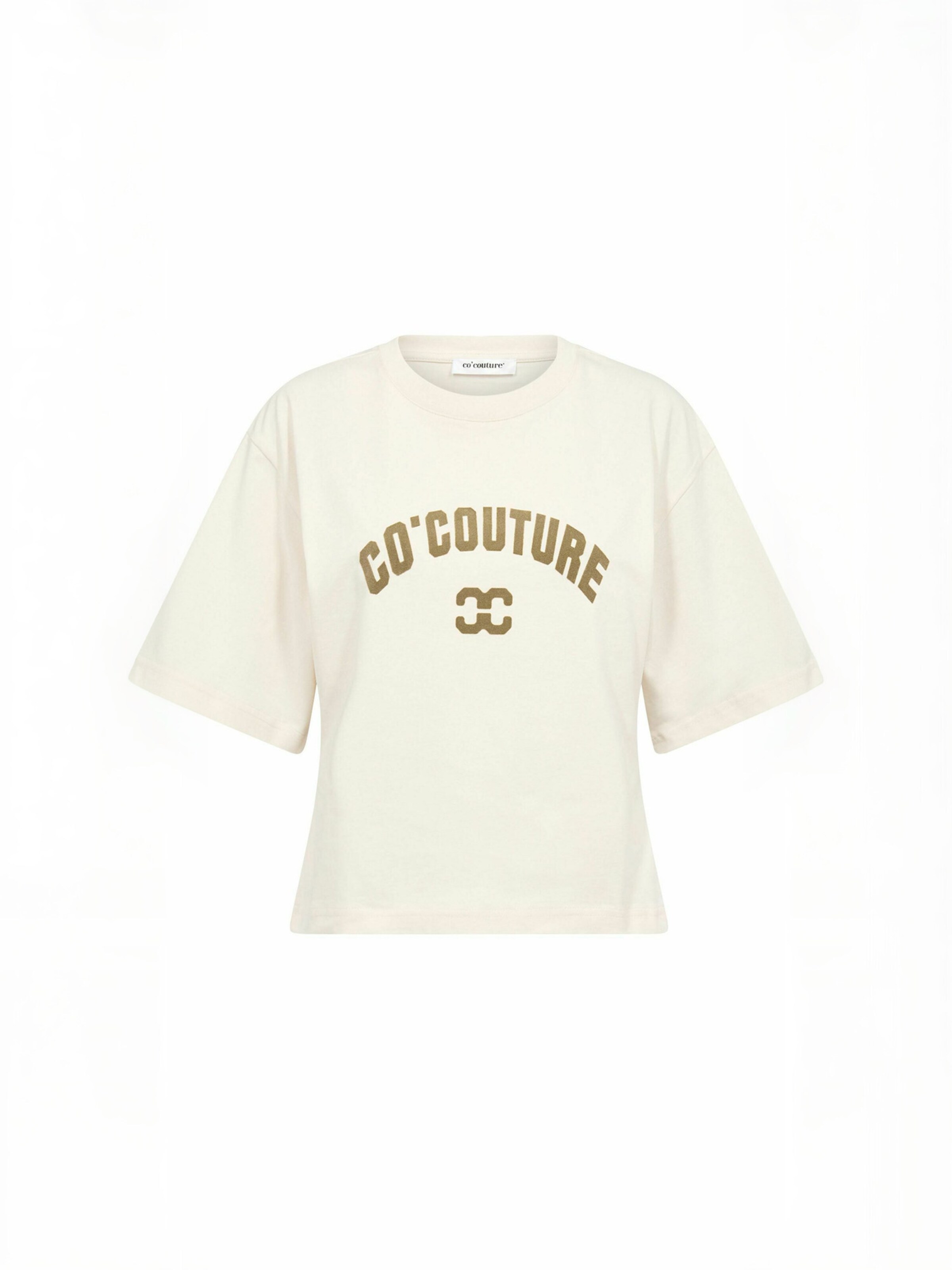 Top ' Zenga ' di co'couture in verde: frontale