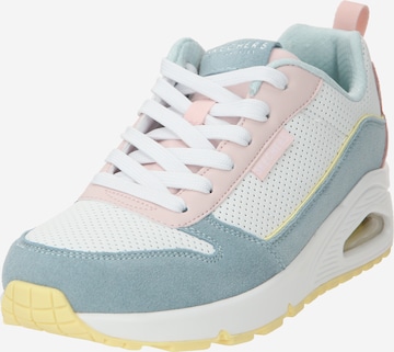 SKECHERS Sneakers laag in Blauw: voorkant