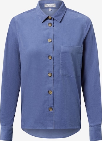 Marie Lund Blouse in Blue: front