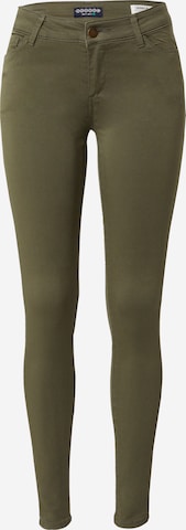 BONOBO Skinny Broek in Groen: voorkant