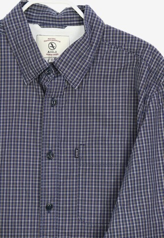 AIGLE Button Up Shirt in L in Blue