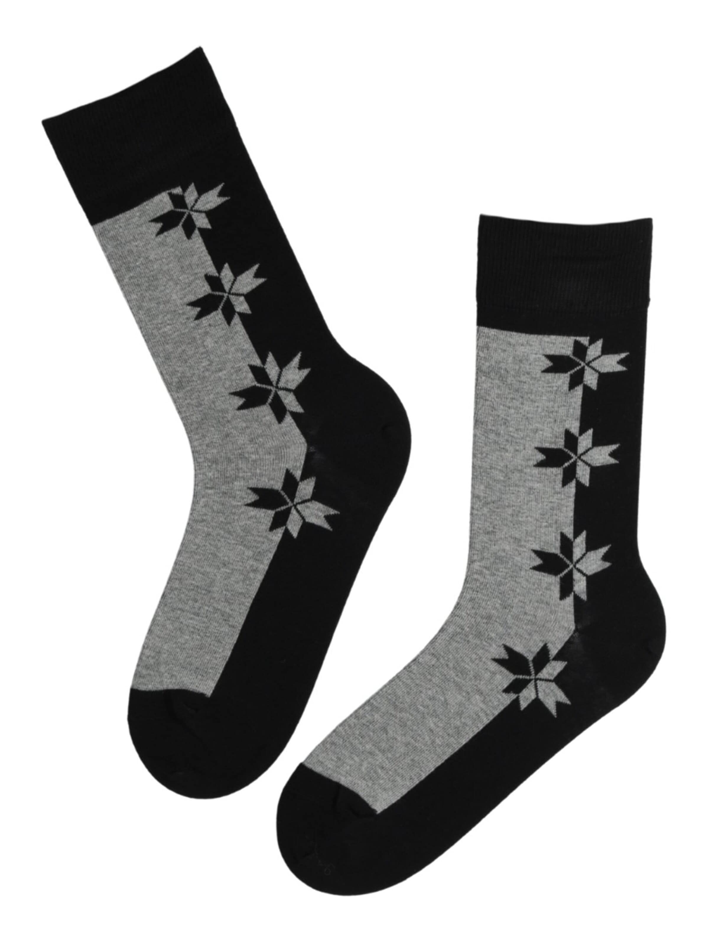 Chaussettes 'HARALD men's socks with ethnic pattern' Sokisahtel en mélange de couleurs