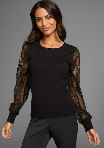 LAURA SCOTT Pullover in Schwarz: Vorderseite