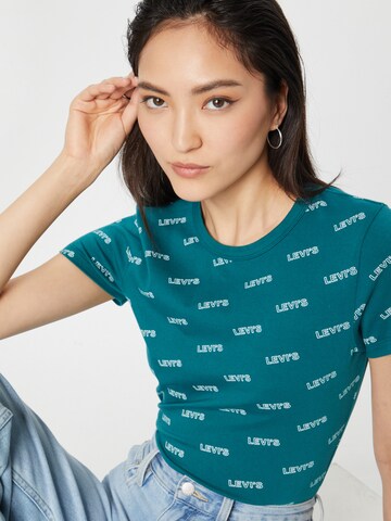 LEVI'S ® Póló 'Graphic Rickie Tee' - kék