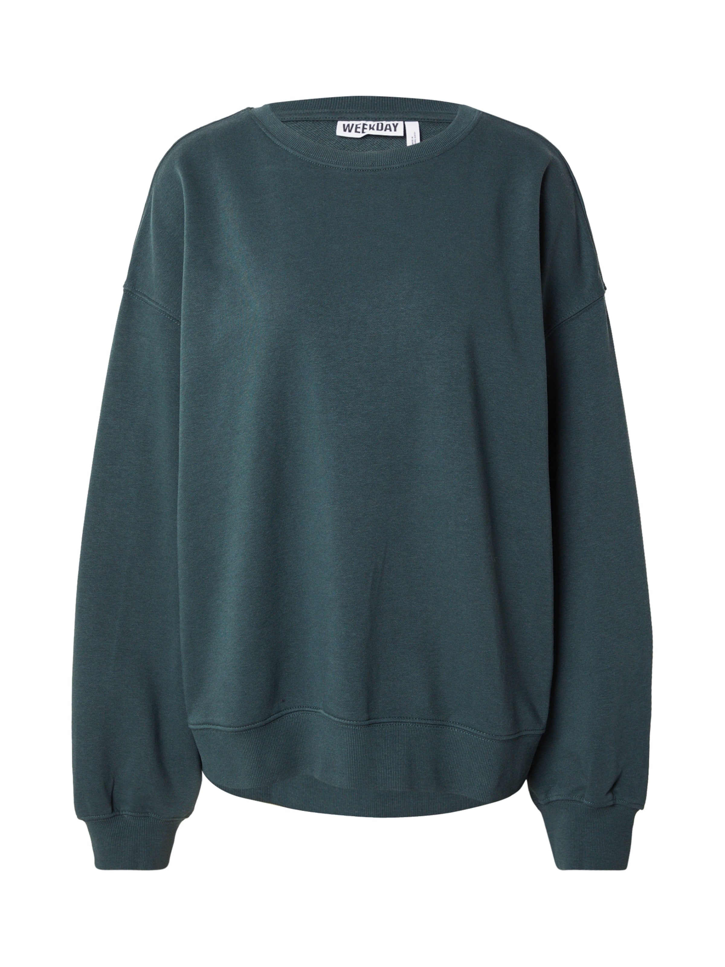 Bluză de molton 'Tasha' de la WEEKDAY pe verde: față