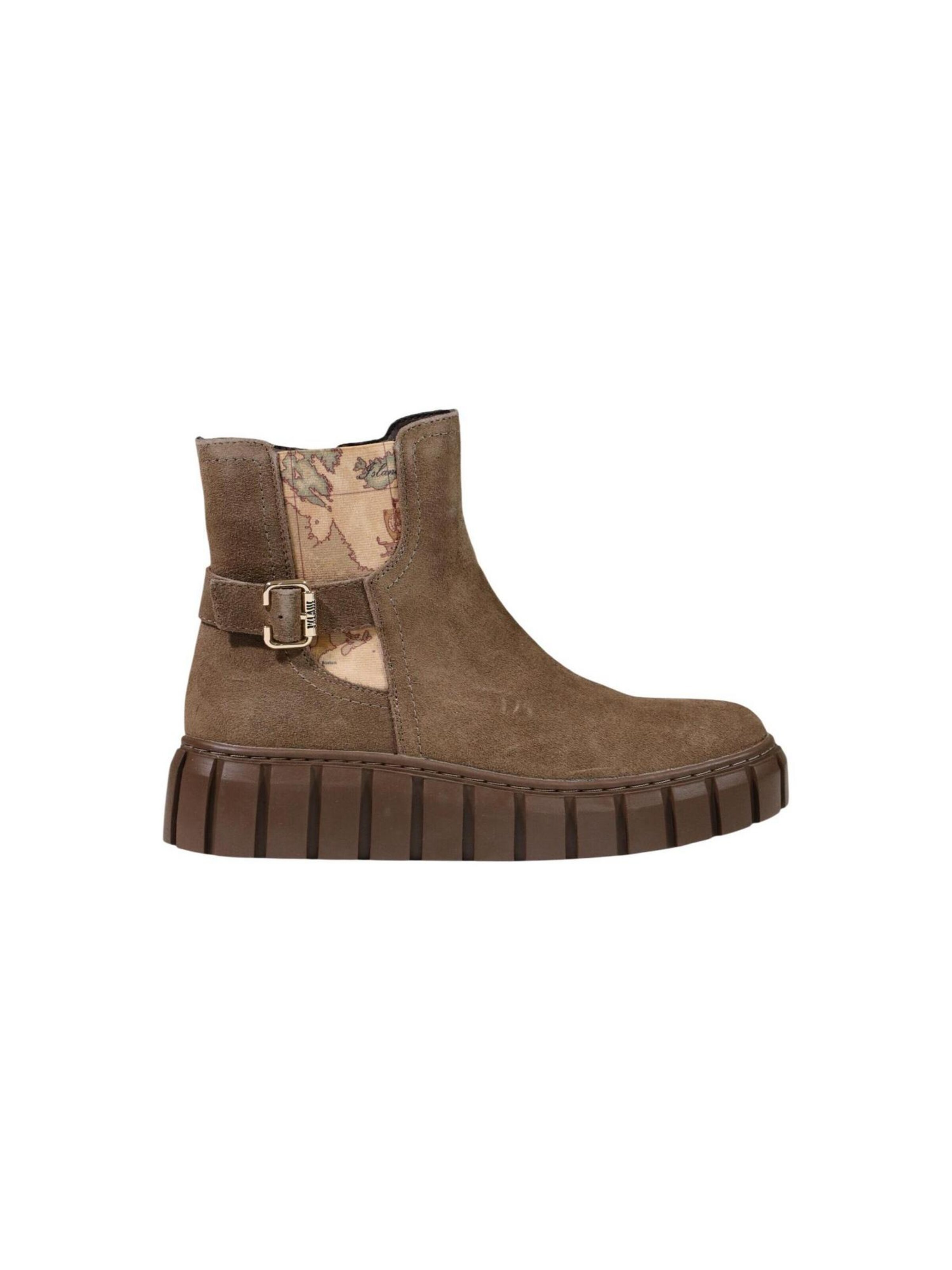 Alviero Martini 1a clase Chelsea boots 'Z 1565 8646' i grå: framsida