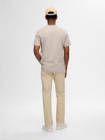 SELECTED Shirt 'Aspen' in Beige