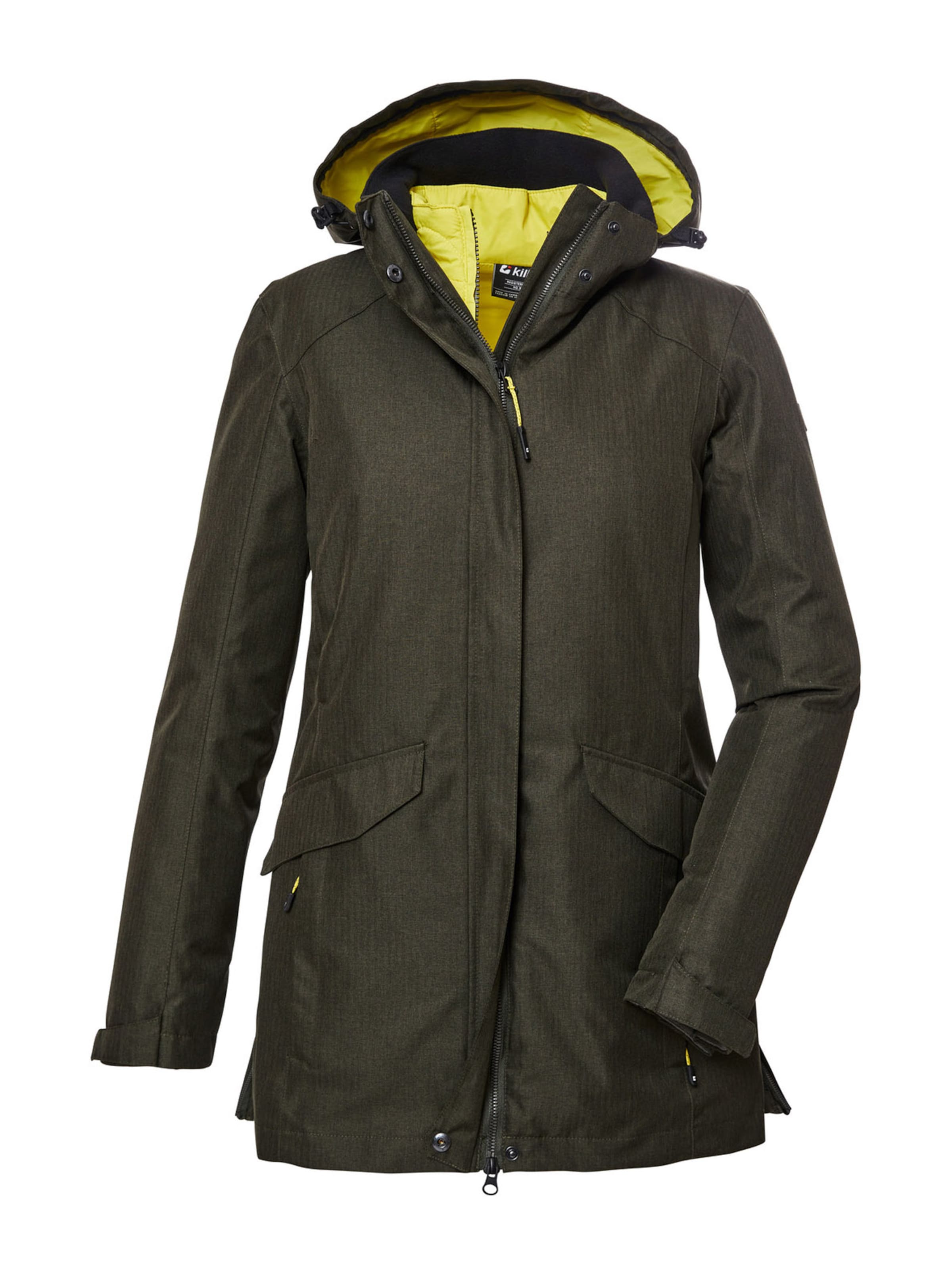Veste outdoor KILLTEC en vert : devant