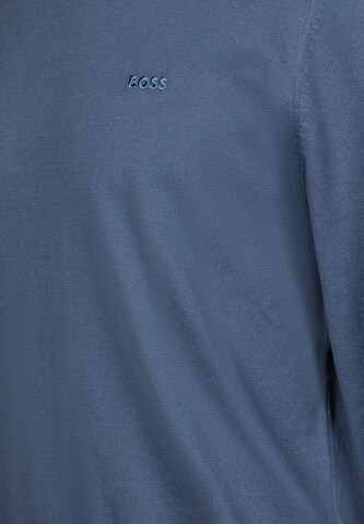 BOSS Pullover 'Upacas-L' in Blau