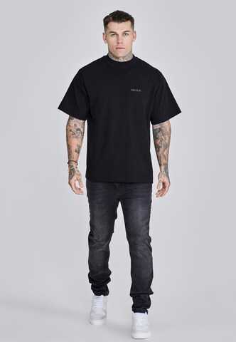 Maglietta di SikSilk in nero