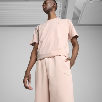 PUMA Tapered Sporthose in Pink