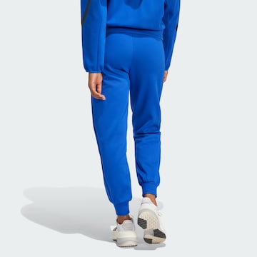 Effilé Pantalon de sport 'Z.N.E.' ADIDAS SPORTSWEAR en bleu