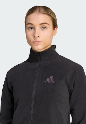 ADIDAS TERREX - Casaco de velo funcional 'Essentials' em preto
