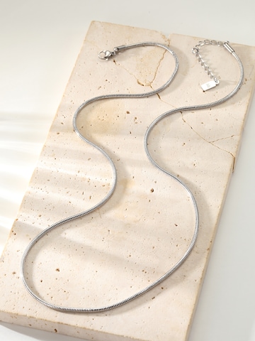 Hey Happiness Kette 'Snake Flow' in Silber