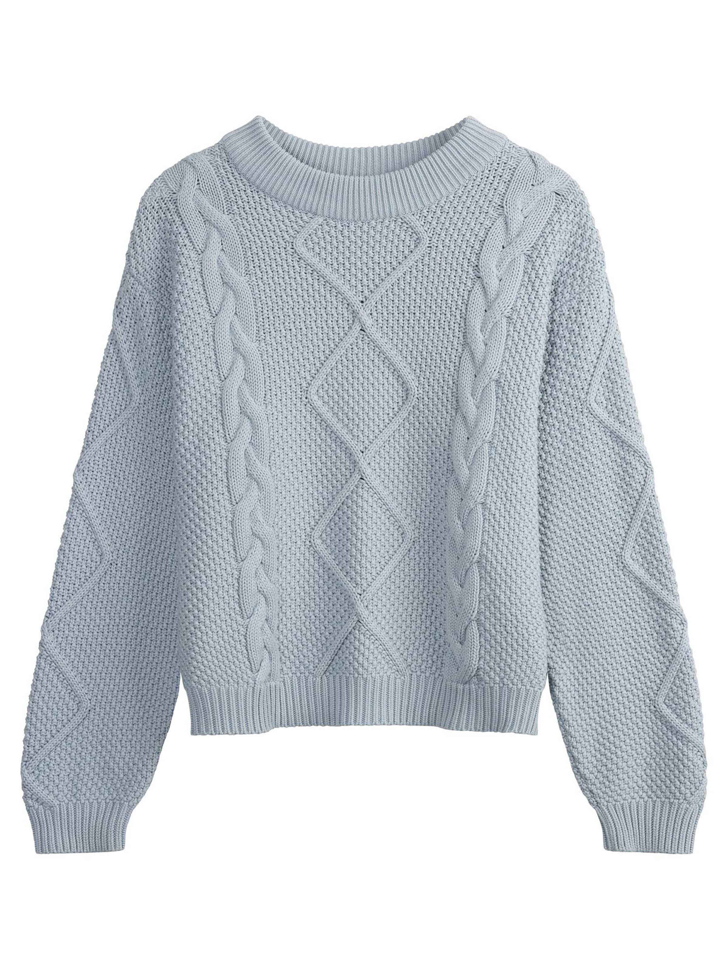 MELA Пуловер 'Samaira' в синьо: отпред