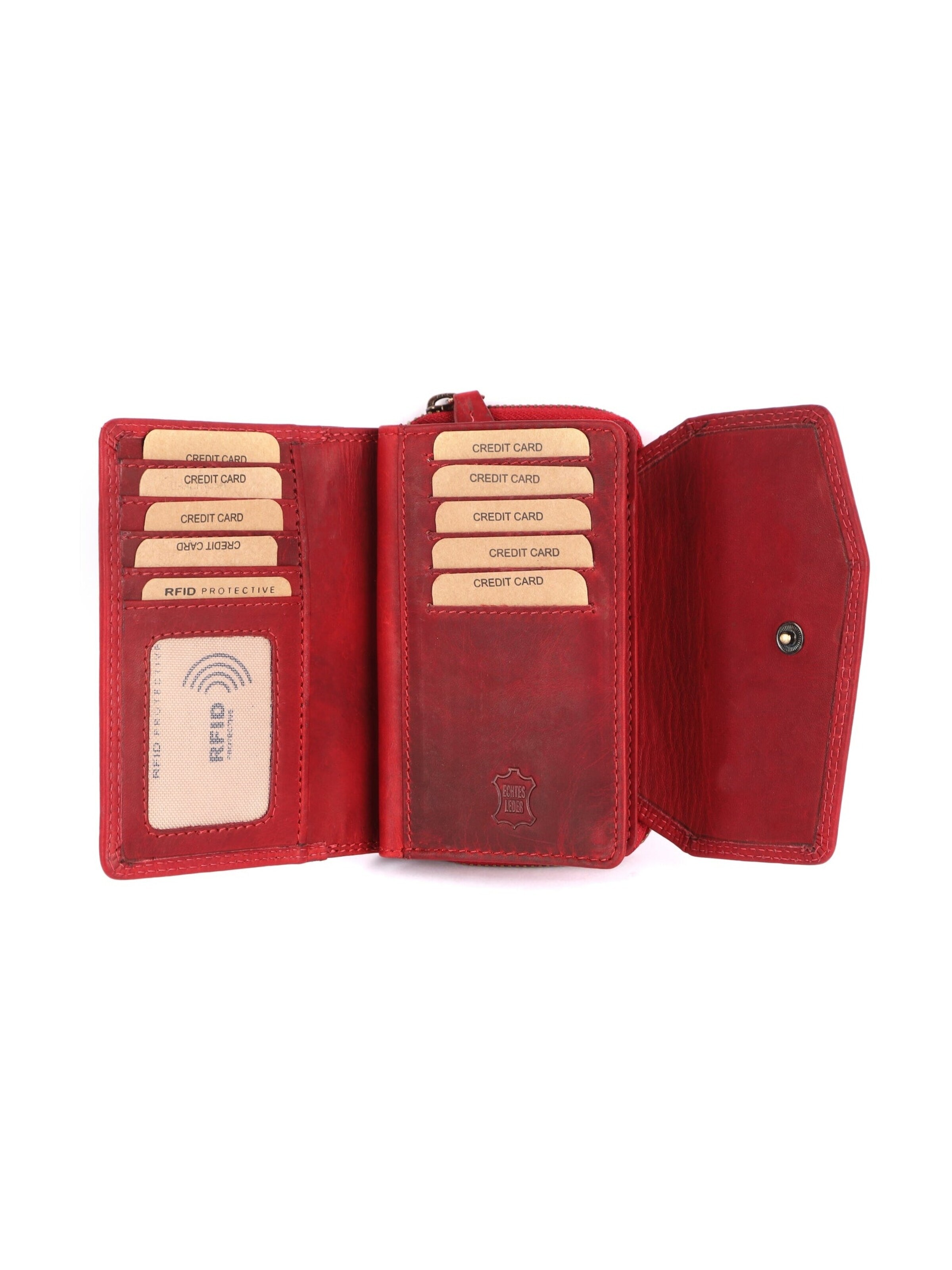 Benthill Wallet in Red