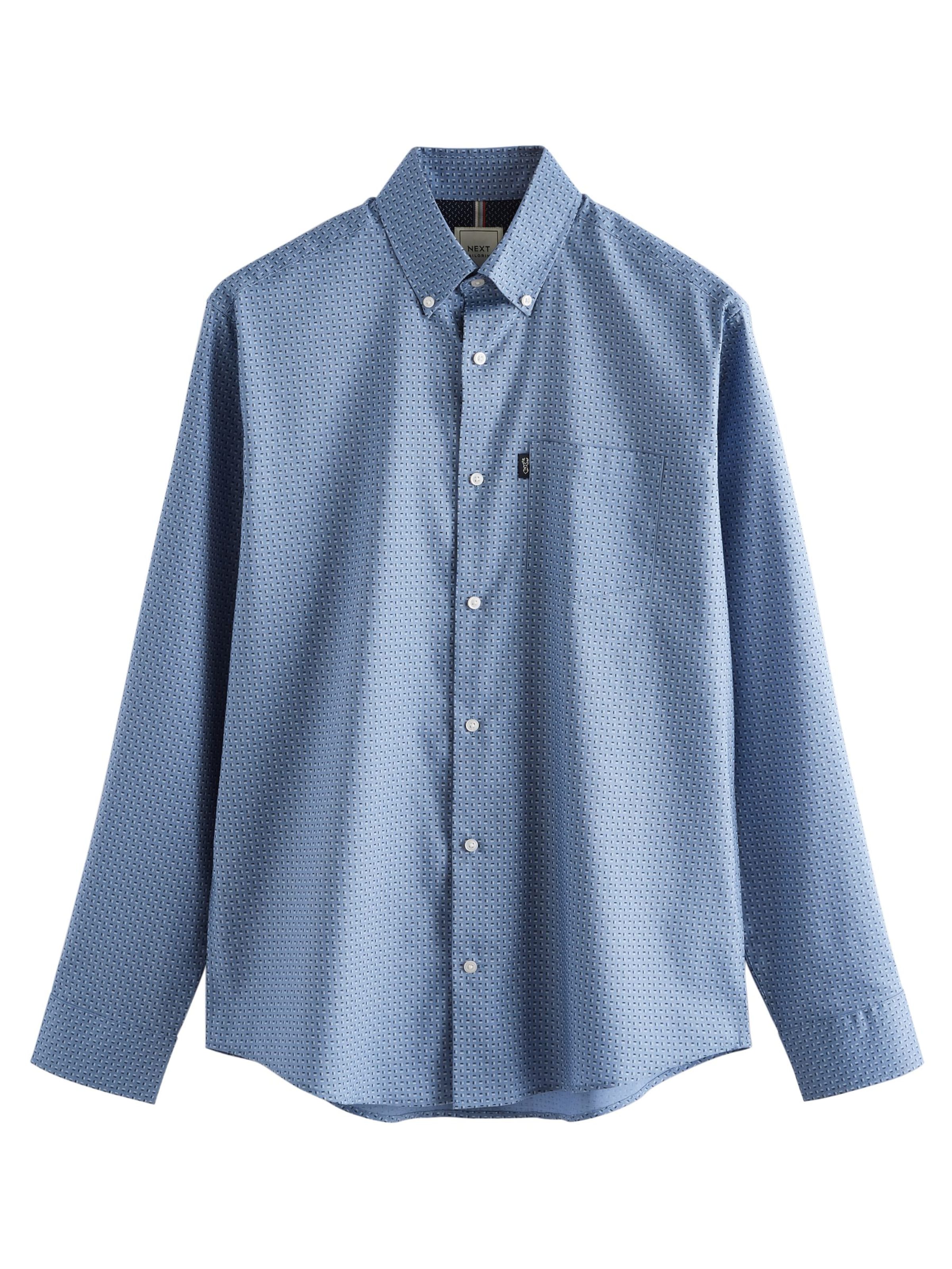 Next Regular Fit Paita värissä sininen: etupuoli