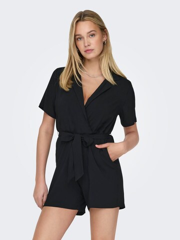 ONLY Jumpsuit 'NOVA VERA' in Zwart: voorkant