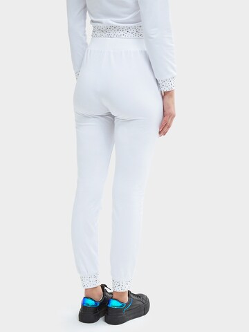 Effilé Pantalon Influencer en blanc