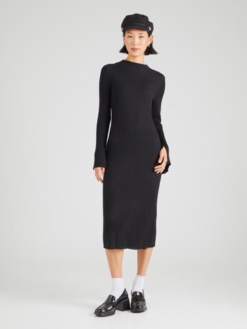Lindex - Vestido de punto 'Ally' en negro: frente