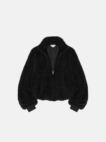ENRAGE Fleece jacket 'SHERPA' in Black: front
