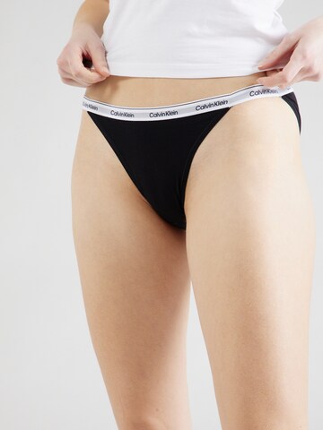 Calvin Klein Underwear Panty in Black: front