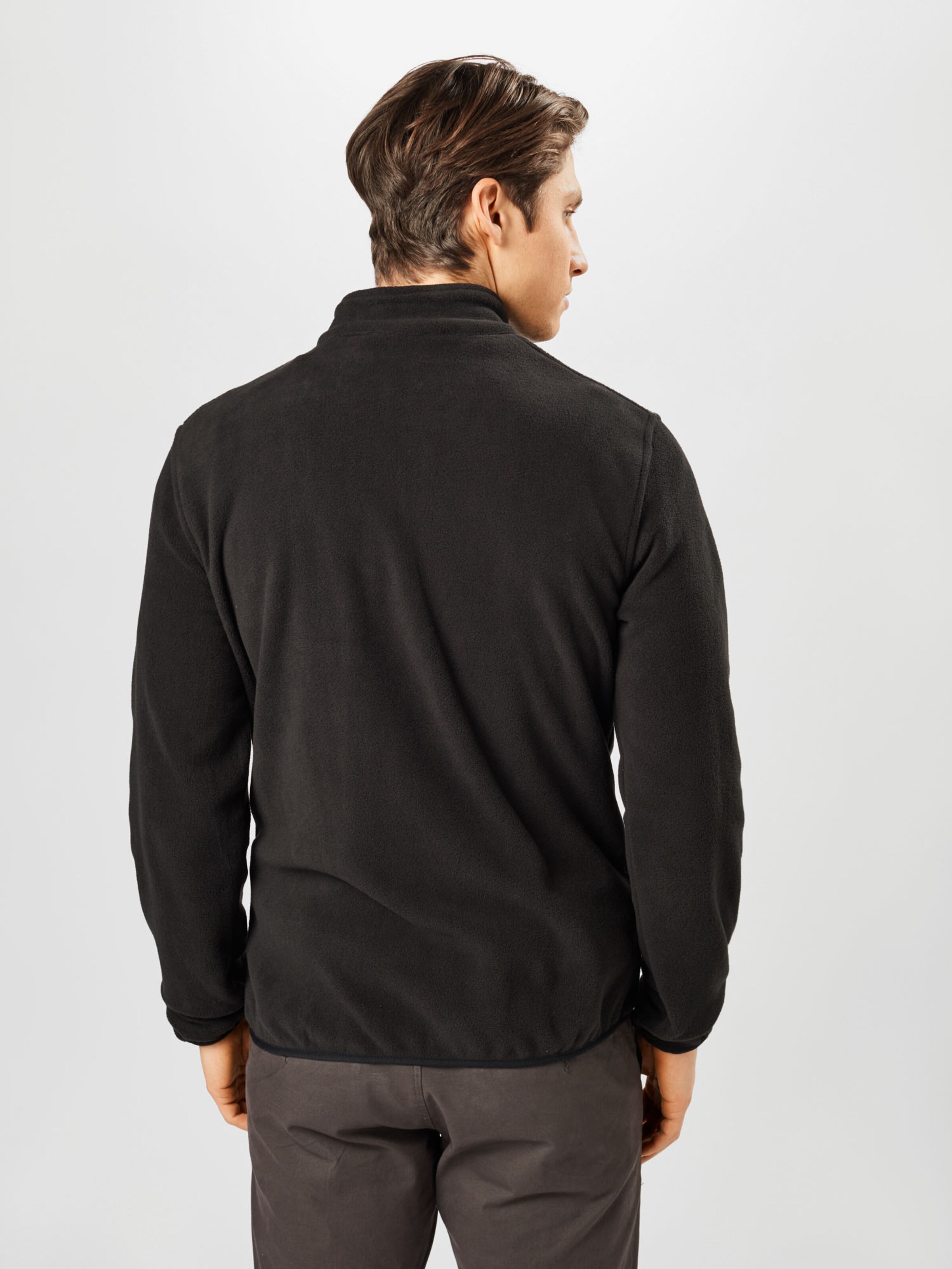 Männer Sweat JACK & JONES Jacke in Schwarz - TC83719 Männer Sweat JACK & JONES Jacke in Schwarz - TC83719