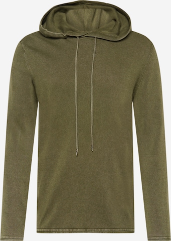 Only & Sons Sweatshirt 'Garson' in Green: front