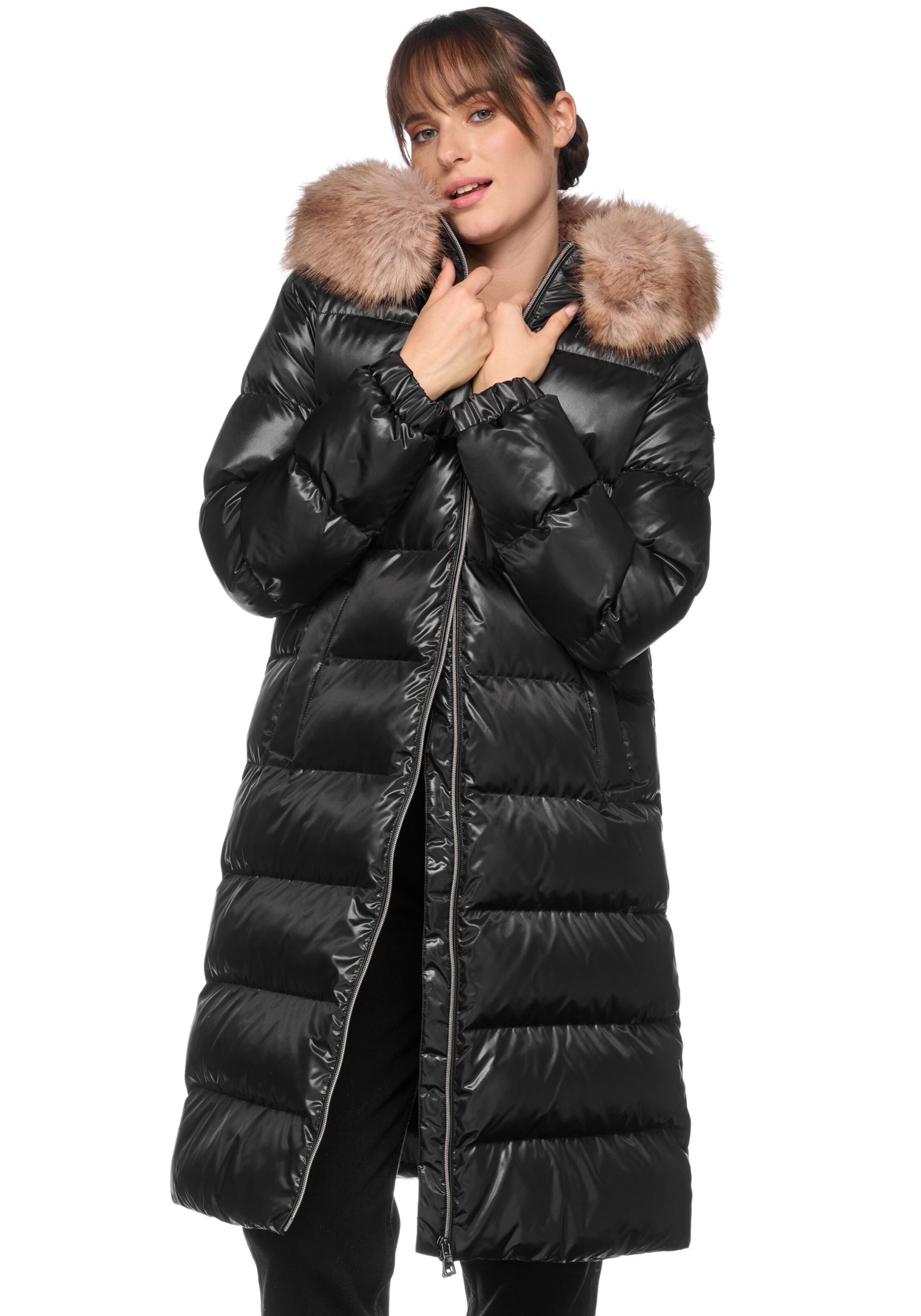 GEOX Wintermantel in Schwarz