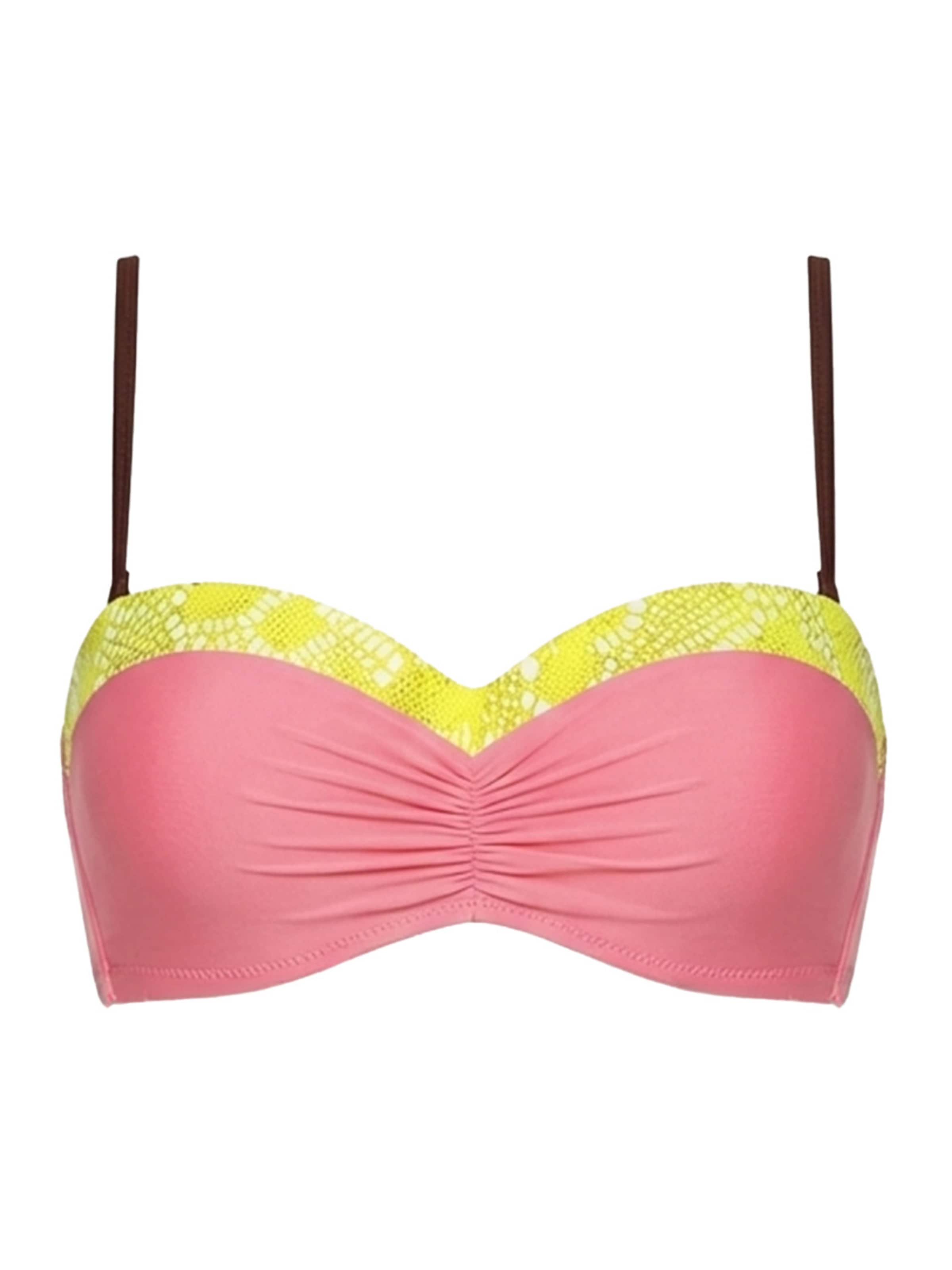 Marko Push-up Bikinitop 'Maeve M-816' in Oranje: voorkant