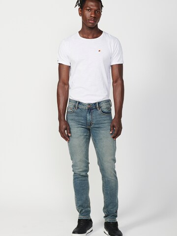 KOROSHI Slimfit Farmer - kék