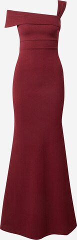 WAL G. Evening Dress 'TESSA' in Red: front