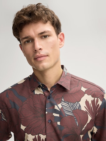 JOOP! Regular fit Button Up Shirt 'Matty ' in Beige