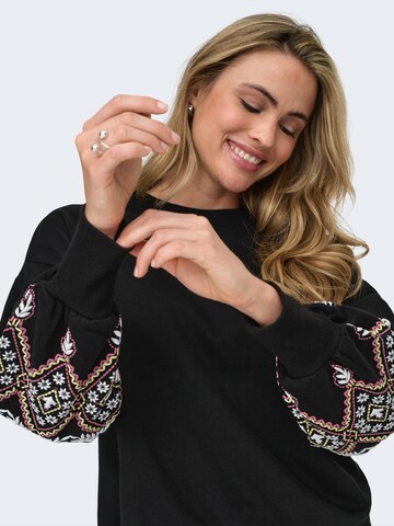 ONLY Sweatshirt 'Brooke' in Black