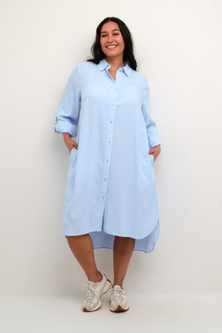 Robe 'Mille' KAFFE CURVE en bleu