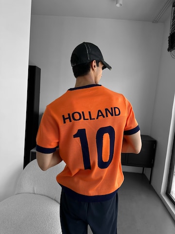 Kleidermafia T-shirt i orange