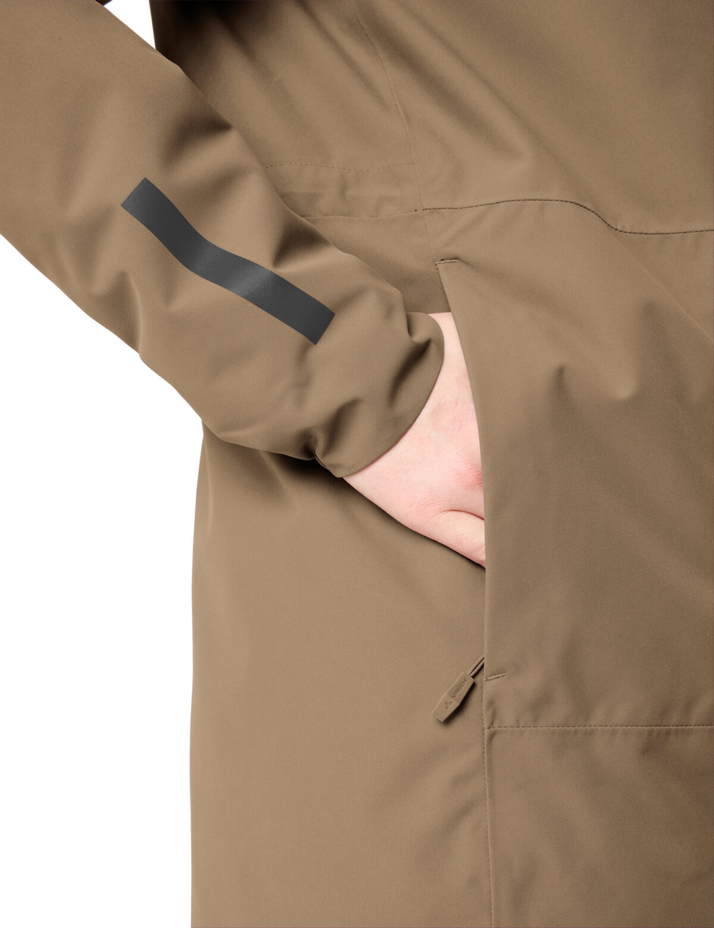 VAUDE Outdoorjacke 'Cyclist II' in Beige