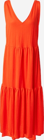 PULZ Jeans Summer Dress 'AMELIA' in Red: front