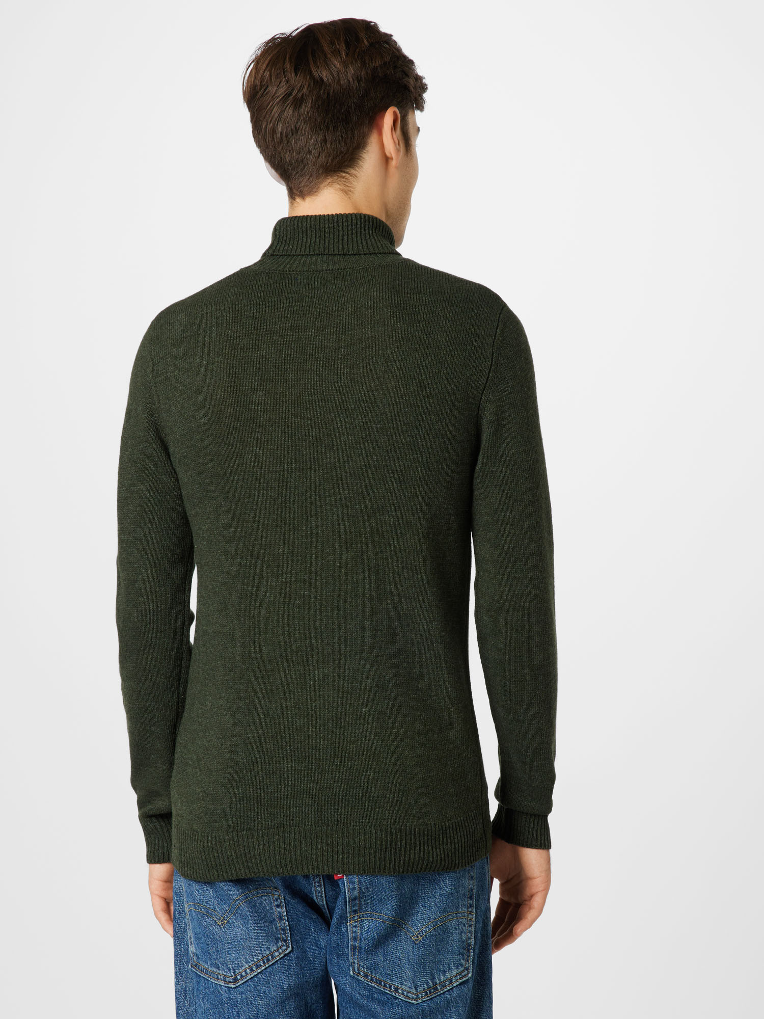 Mężczyźni Odzież BLEND Sweter w kolorze Trawa Zielonam 