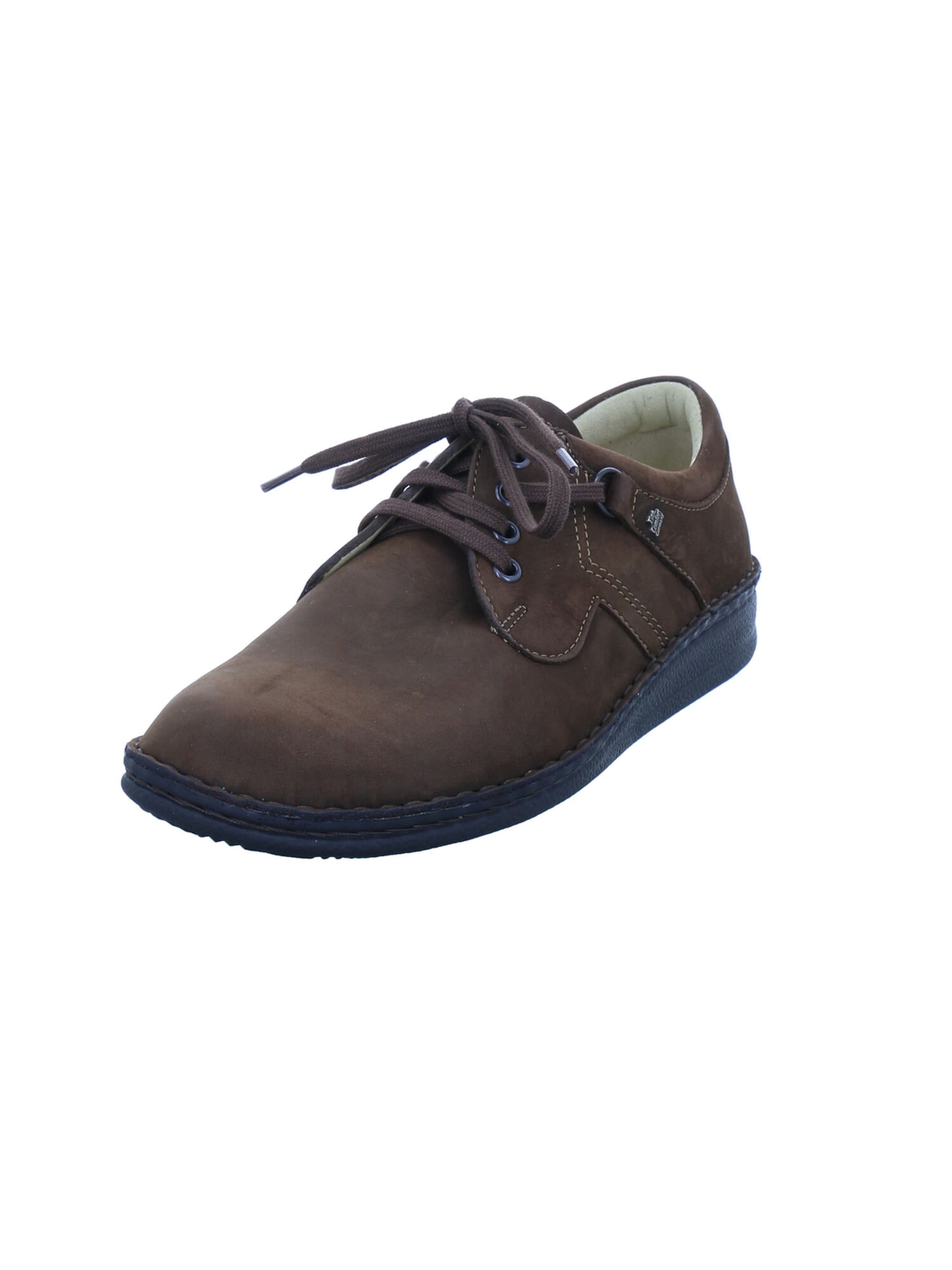 Finn Comfort Athletic lace-up shoe 'VAASA' in Brown: front