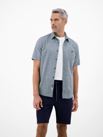 LERROS Regular fit Button Up Shirt in Blue