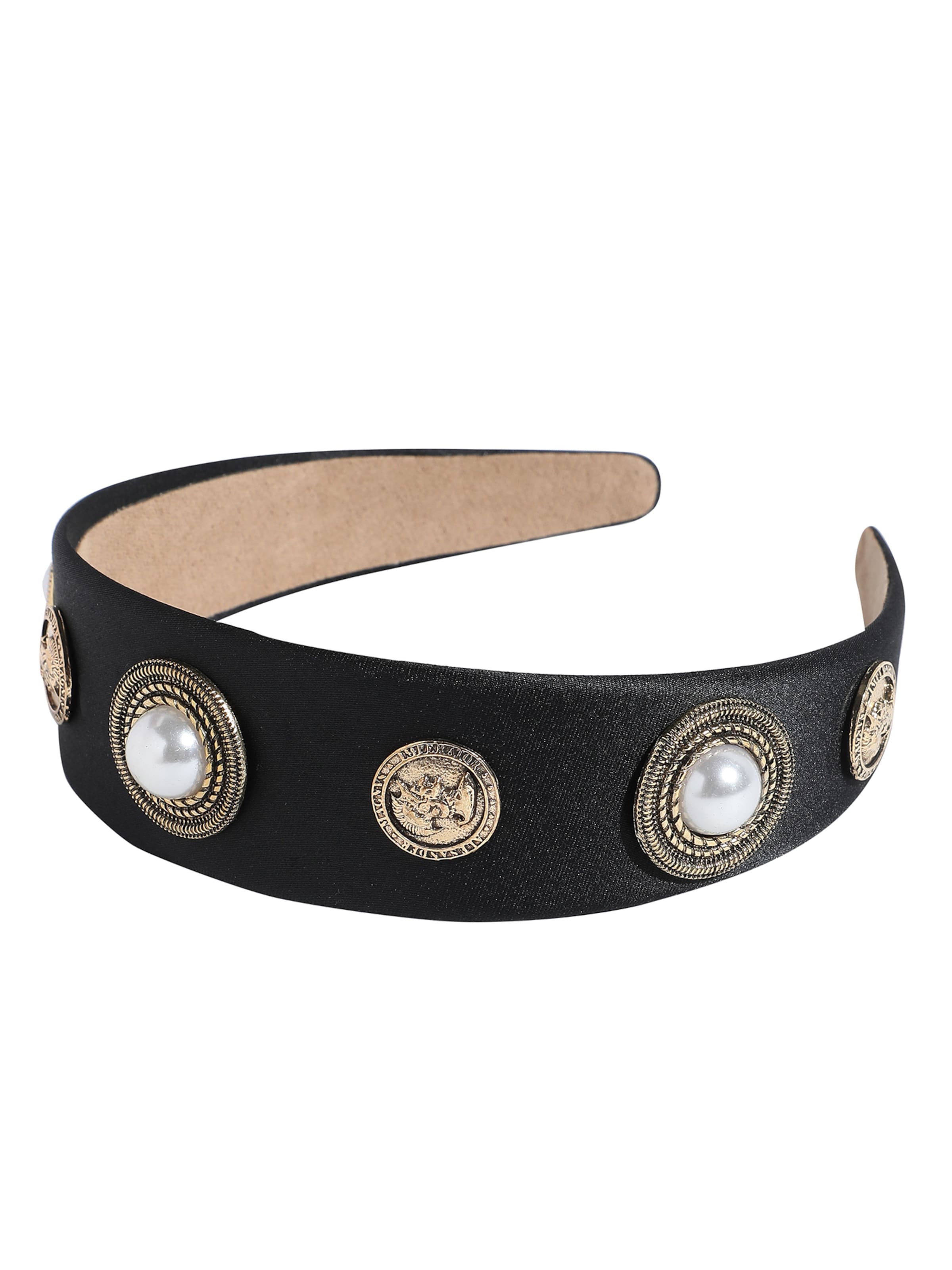 SOHI Hårsmycke 'Ntasha' i svart: framsida