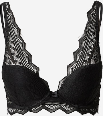 ETAM Triangle Bra 'ARTISTE' in Black: front