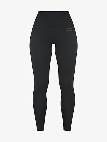 Fortex Fitness Leggings 'Everyday Leggings'‌‌‌‌‌‌‌‌‌‌ in Schwarz: Vorderseite