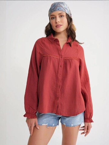MixRay - Blusa em vermelho