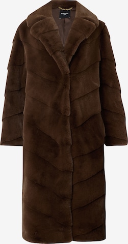 GUESS by Marciano Pitkä talvitakki 'MAYA' värissä ruskea: etupuoli