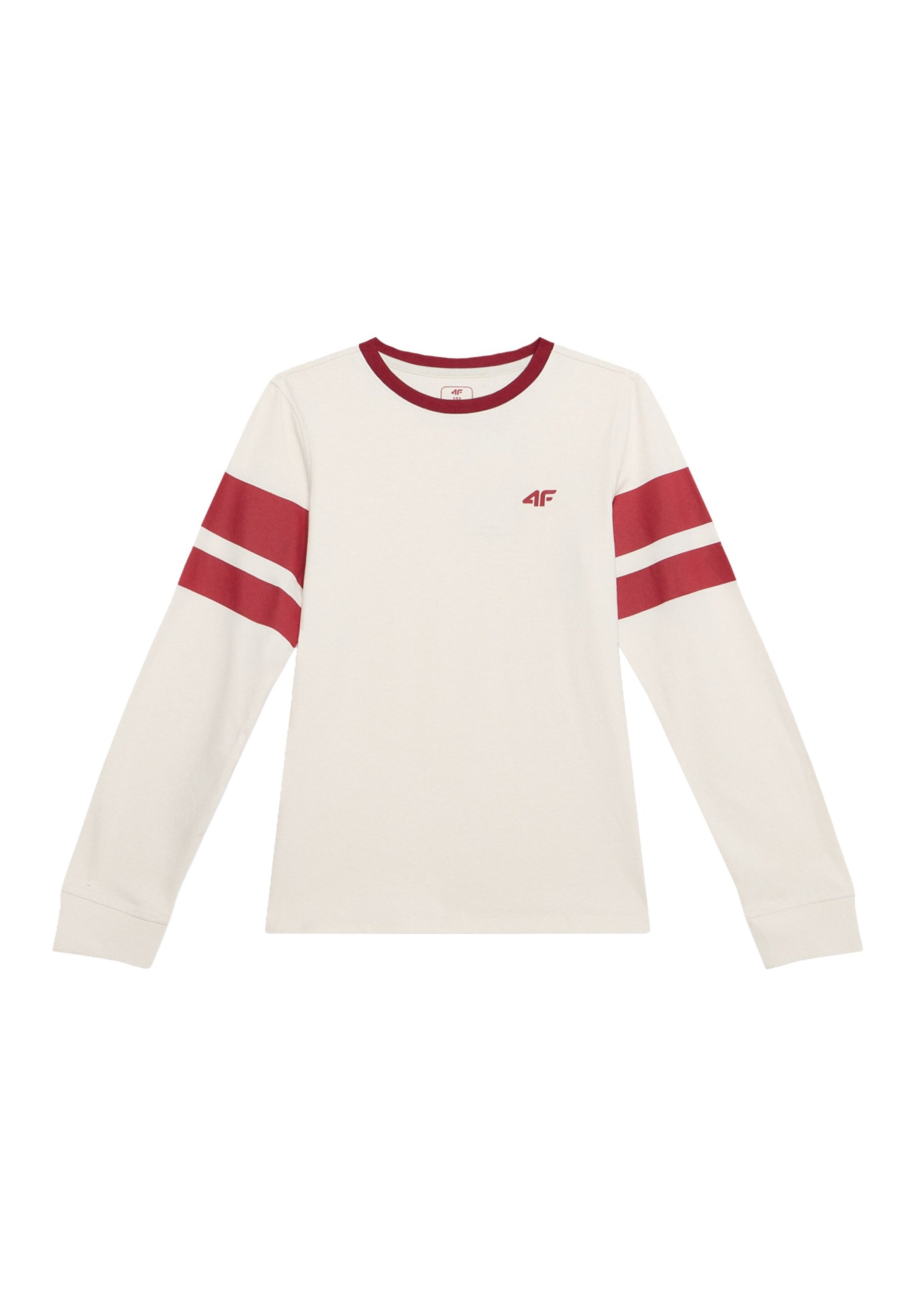 4F Junior Funktionsshirt in Weiß: Vorderseite