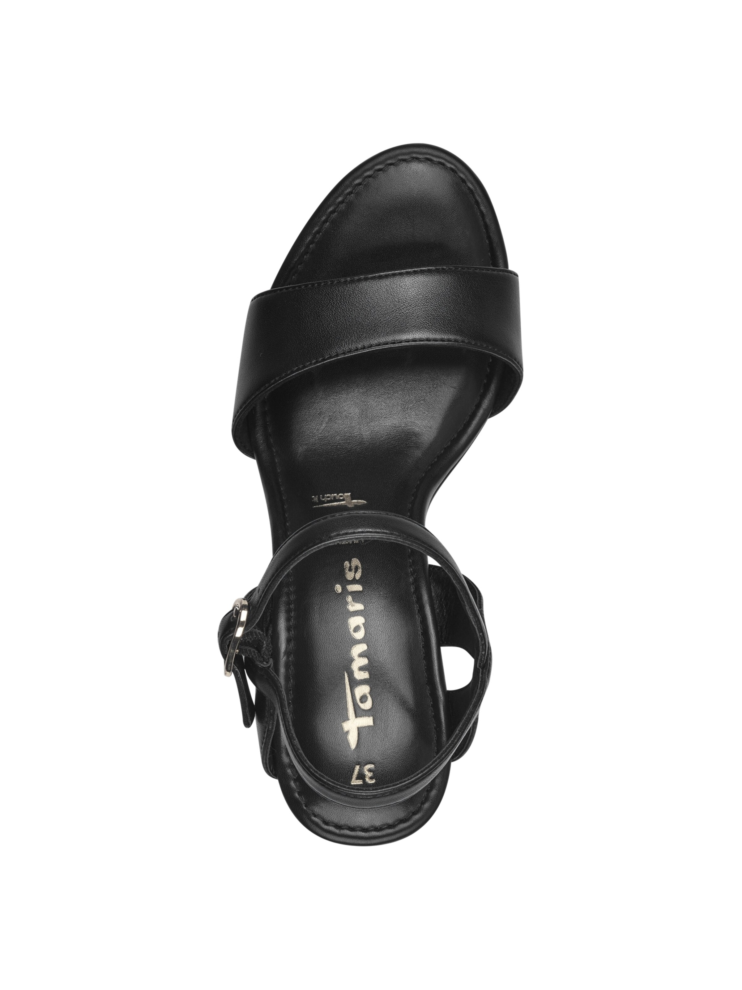 Tamaris Sandale in Schwarz