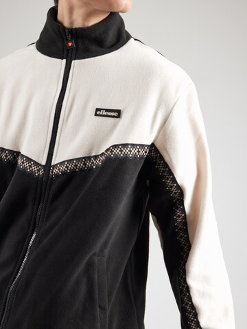 ELLESSE Fleecejacke 'Atlin' in Schwarz